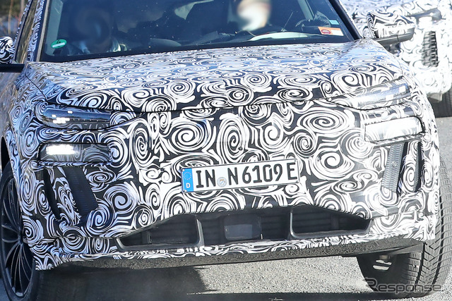 アウディ RS Q6 e-tron プロトタイプ(スクープ写真)