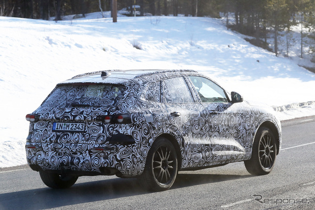 アウディ Q5 次期型プロトタイプ(スクープ写真)