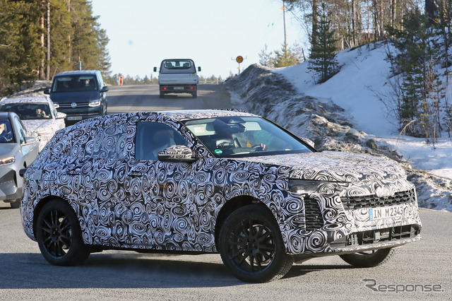 アウディ Q5 次期型プロトタイプ(スクープ写真)