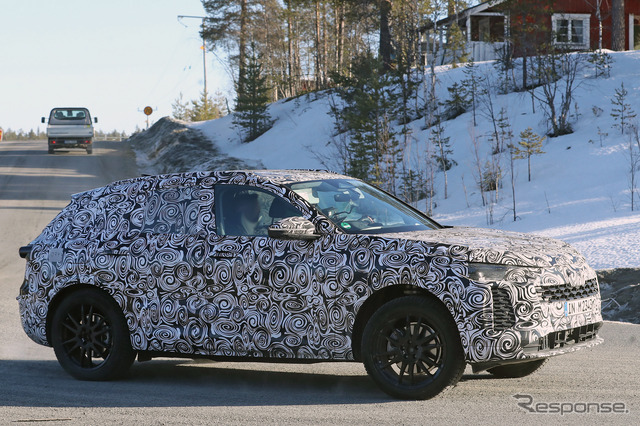 アウディ Q5 次期型プロトタイプ(スクープ写真)