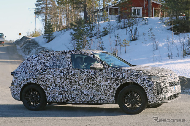 アウディ Q5 次期型プロトタイプ(スクープ写真)