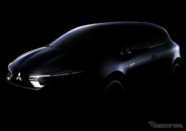 三菱 コルト 新型のティザー写真