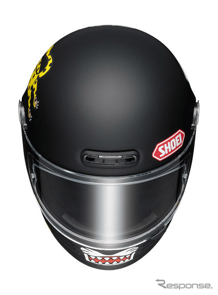 SHOEI Glamster CHEETAH CUSTOM CYCLES(ブラック/イエロー)