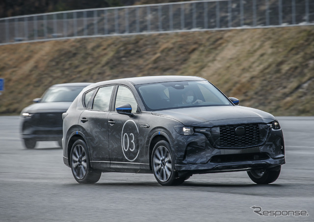 マツダ CX-60 e-SKYACTIV PHEV(欧州仕様プロトタイプ)