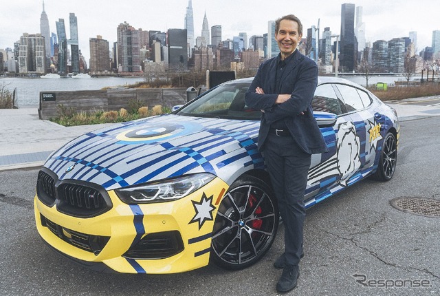 BMW THE 8 X JEFF KOONSとジェフ・クーンズ氏