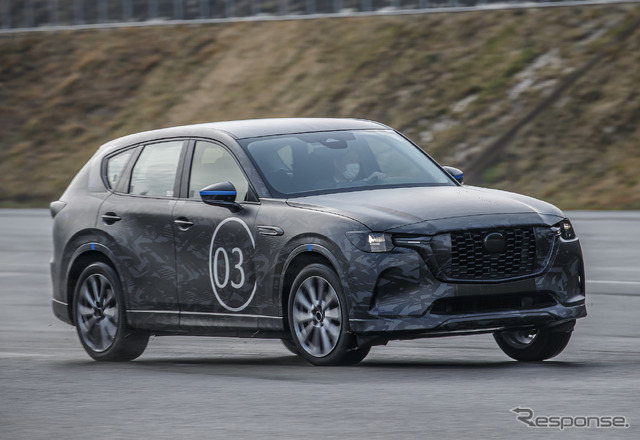 マツダ CX-60 e-SKYACTIV D(欧州仕様 プロトタイプ)