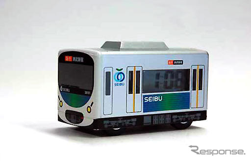 西武鉄道スマイルトレインの目覚まし時計発売