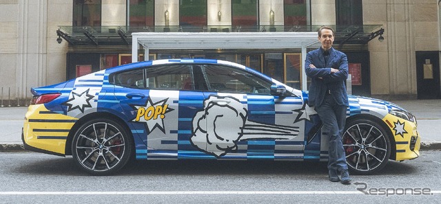 BMW「THE 8 X JEFF KOONS」とアーティストのジェフ・クーンズ氏