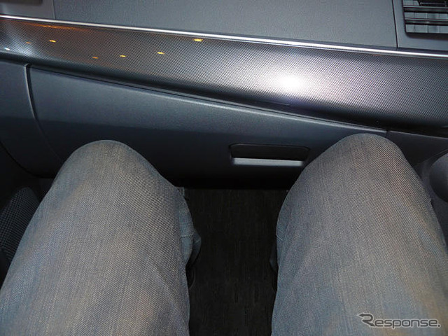 【三菱 ギャランフォルティス スポーツバック 発表】180cm+・90kg+…運転席はバッチリ