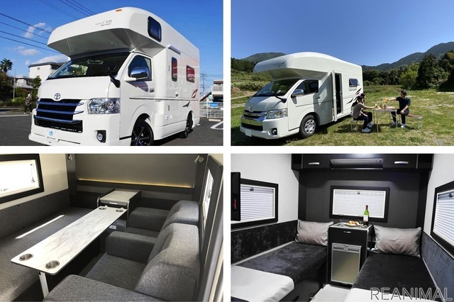 キャンタル C-LH:車内に 高級ホテル部屋のような“動く部屋”の内装を備えたキャンピングカー(現在、車両登録中)