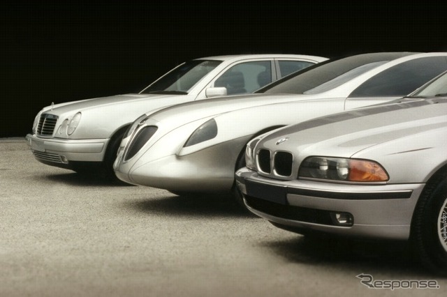 ランチア・ディアロゴス・コンセプト（1998年）と競合車の比較