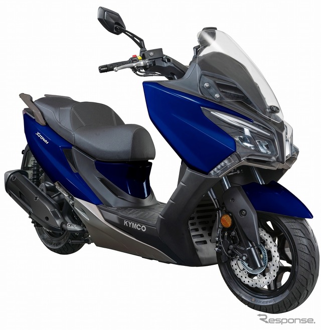 キムコ・X-タウン CT125(ディープブルーメタリック)