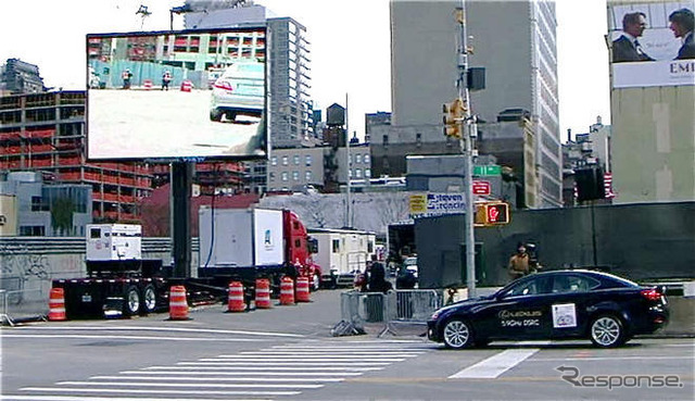 【動画 ITS世界会議08】歩行者との衝突を未然に防止…トヨタVII