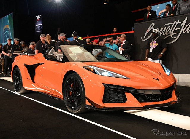 シボレー・コルベット Z06 コンバーチブル 新型の量産第一号車
