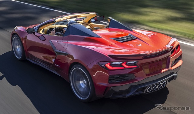 シボレー・コルベット Z06 コンバーチブル 新型