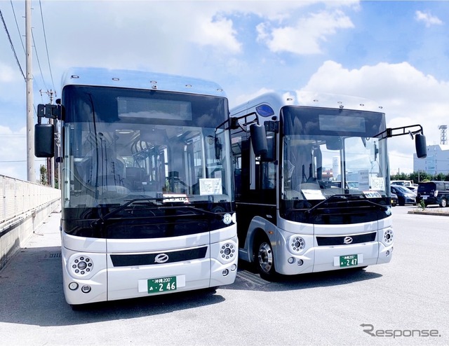 EVモーターズが第一交通産業に納車する小型コミュニティEVバス