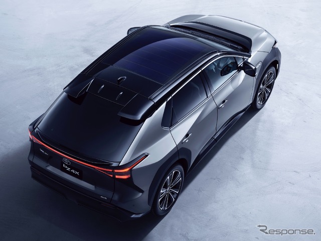 トヨタ自動車の新型電気自動車、bZ4X