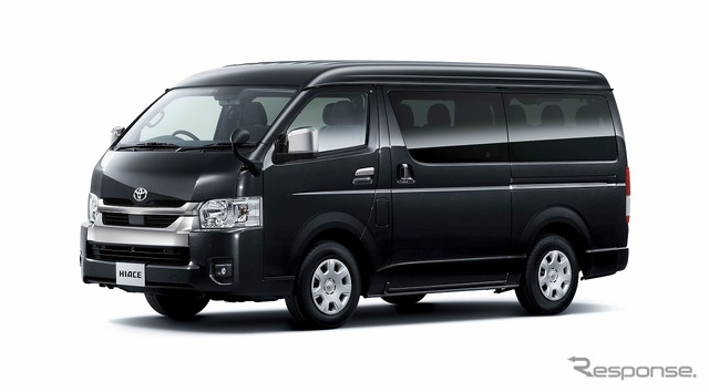 トヨタ・ハイエース ワゴン GL（ロング・ミドルルーフ・2WD ガソリン車）（ブラックマイカ）