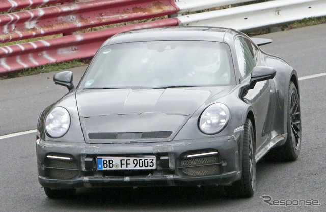 ポルシェ 911ダカール(仮)プロトタイプ(スクープ写真)
