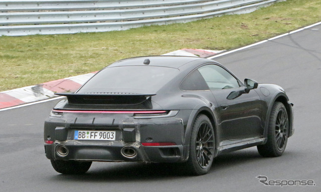 ポルシェ 911ダカール(仮)プロトタイプ(スクープ写真)