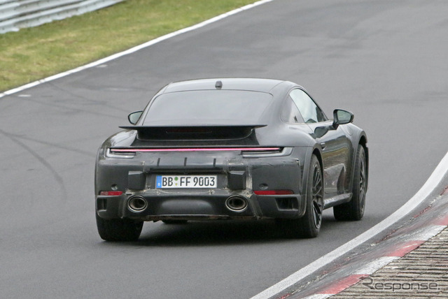 ポルシェ 911ダカール(仮)プロトタイプ(スクープ写真)