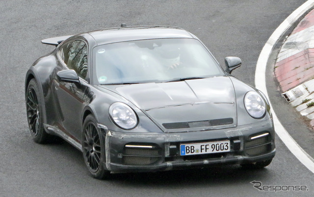ポルシェ 911ダカール(仮)プロトタイプ(スクープ写真)