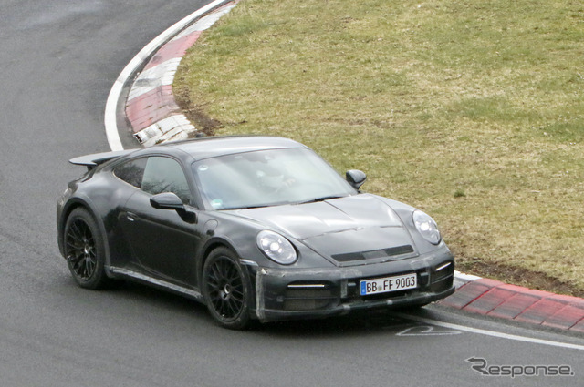 ポルシェ 911ダカール(仮)プロトタイプ(スクープ写真)