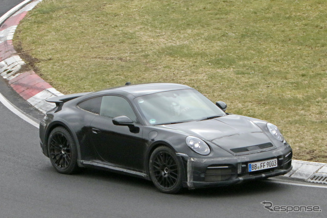 ポルシェ 911ダカール(仮)プロトタイプ(スクープ写真)