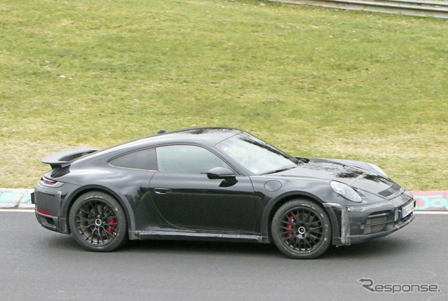 ポルシェ 911ダカール(仮)プロトタイプ(スクープ写真)