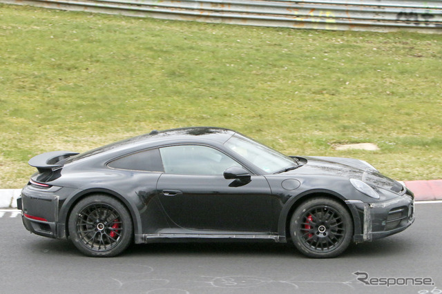 ポルシェ 911ダカール(仮)プロトタイプ(スクープ写真)