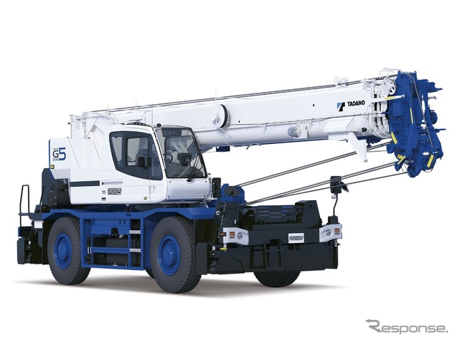 ラフテレーンクレーンの例：タダノGR-250N