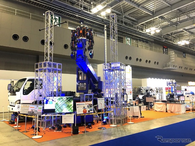 多機能鉄道重機（国際ロボット展2022）