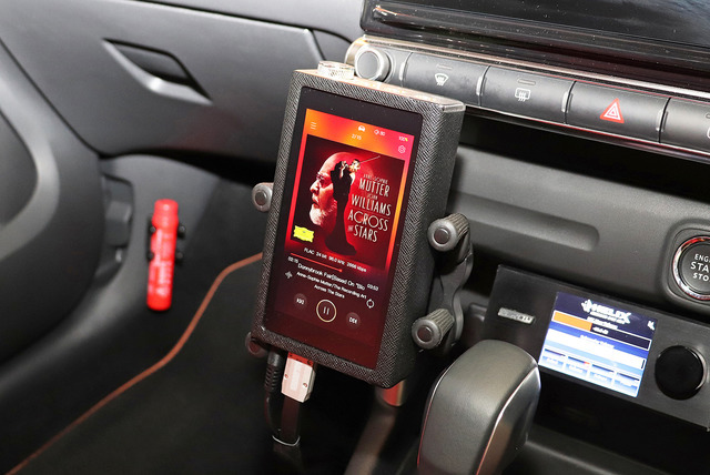 「DAP」をシステムに組み込んだオーディオカーの一例(製作ショップ:ルロワ<愛知県>)。