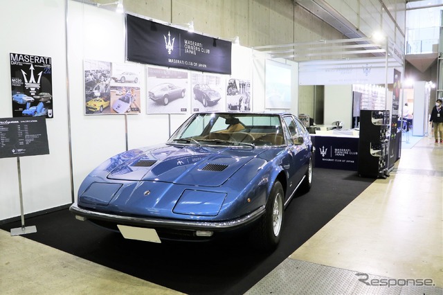 マセラティ インディ（オートモビルカウンシル2022マセラティクラブオブジャパンブース）