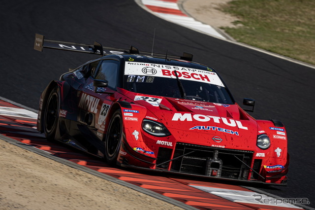 GT500クラス3位の#23 MOTUL AUTECH Z(松田次生/ロニー・クインタレッリ)