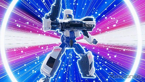 トミカヒーローズ ジョブレイバー 特装合体ロボ(ウェブアニメ) (c) TOMY