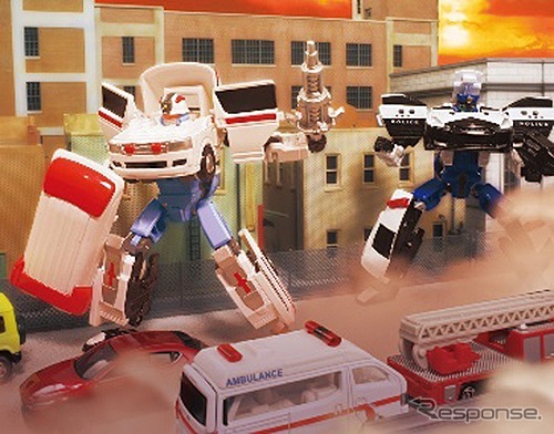 トミカヒーローズ ジョブレイバー 特装合体ロボ(玩具シリーズ) (c) TOMY
