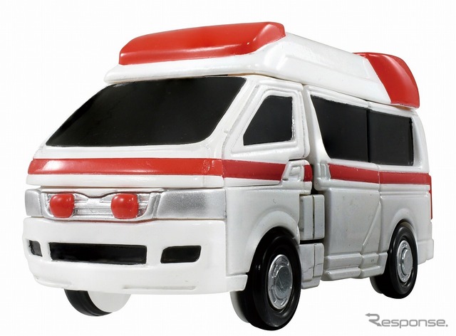 メディブレイバー トヨタ ハイメディック救急車　(c) TOMY