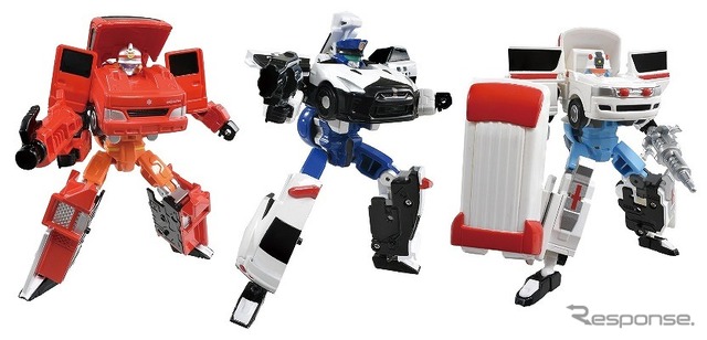 トミカヒーローズ ジョブレイバー 特装合体ロボ(玩具シリーズ) (c) TOMY