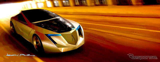 NSX 次期型は生きている!?　元ホンダデザイナーが写真を公開