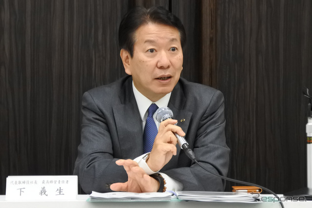 日野自動車 下義生 社長(2019年当時)