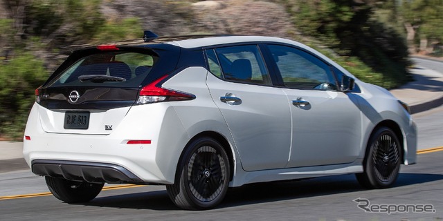 日産 リーフ の2023年モデル(米国仕様)