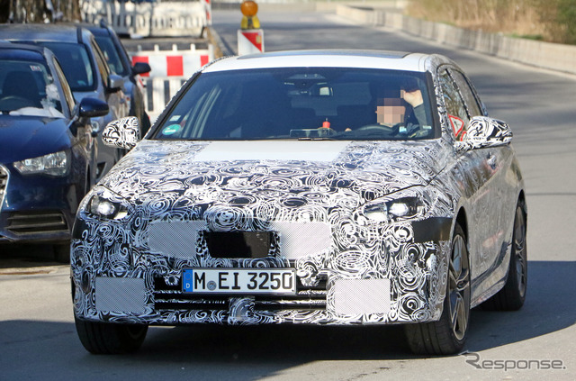 「M140i」復活か?BMW 1シリーズ 高性能モデルのプロトタイプ(スクープ写真)