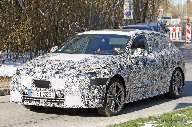 「M140i」復活か?BMW 1シリーズ 高性能モデルのプロトタイプ(スクープ写真)
