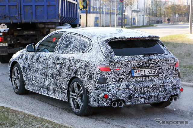 「M140i」復活か?BMW 1シリーズ 高性能モデルのプロトタイプ(スクープ写真)