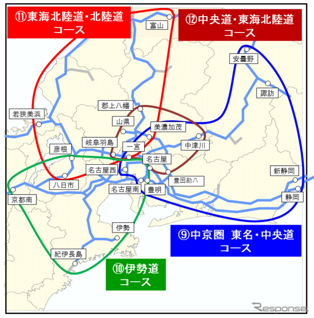 中京圏 コース詳細
