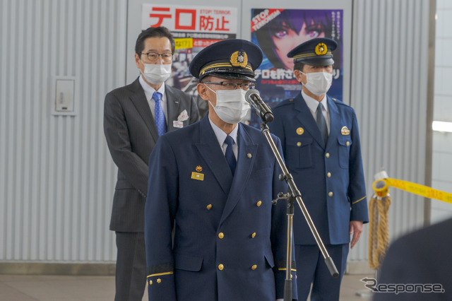 東京消防庁調布消防署長 中原毅氏。