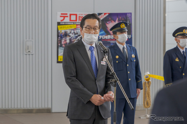 京王電鉄株式会社常務執行役員 寺田雄一郎氏。
