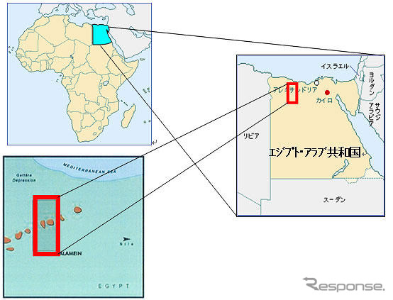 双日、エジプトで原油・ガス田の開発に成功