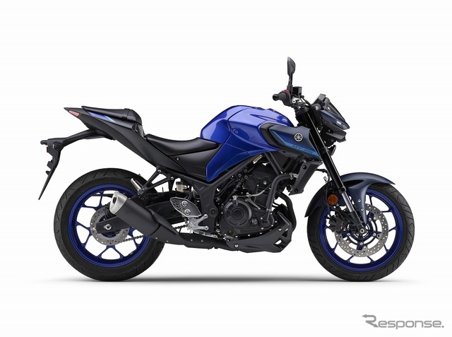 ヤマハ MT-25 ABS(ディープパープリシュブルーメタリック)